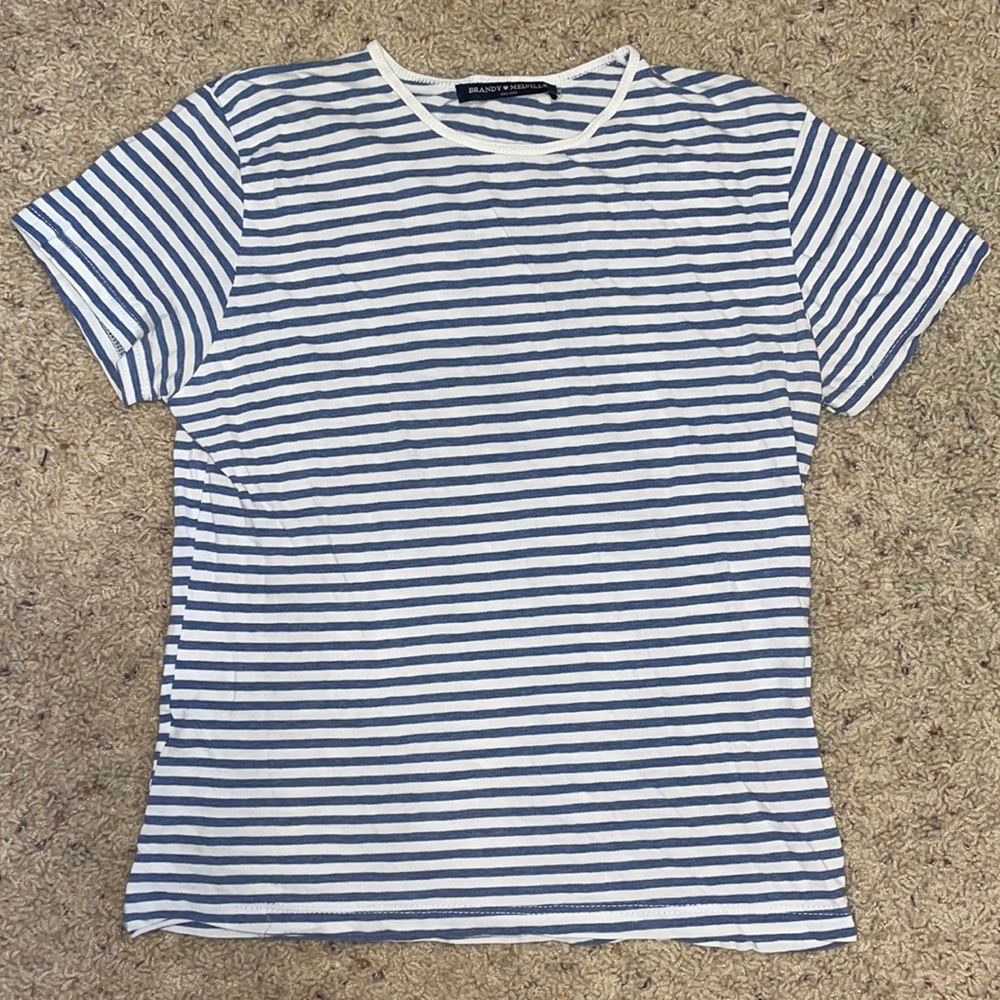 Brandy Melville Striped Tee